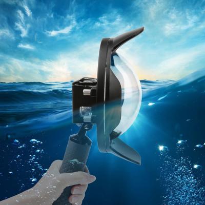 Increased View Gopro Hero 5 Dome Port With Floaty Lens Hood Handle Pole