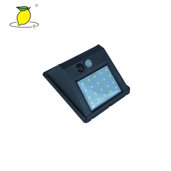 Luz recarregável solar exterior impermeável, luzes solares do jardim do diodo emissor de luz do sensor de movimento