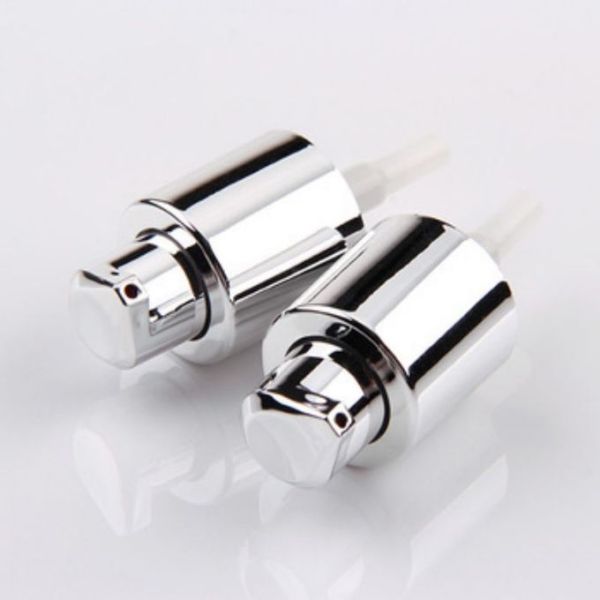 24/28mm Non Spill Cream Pump with Full Protective Cap for Cosmetic Bottles