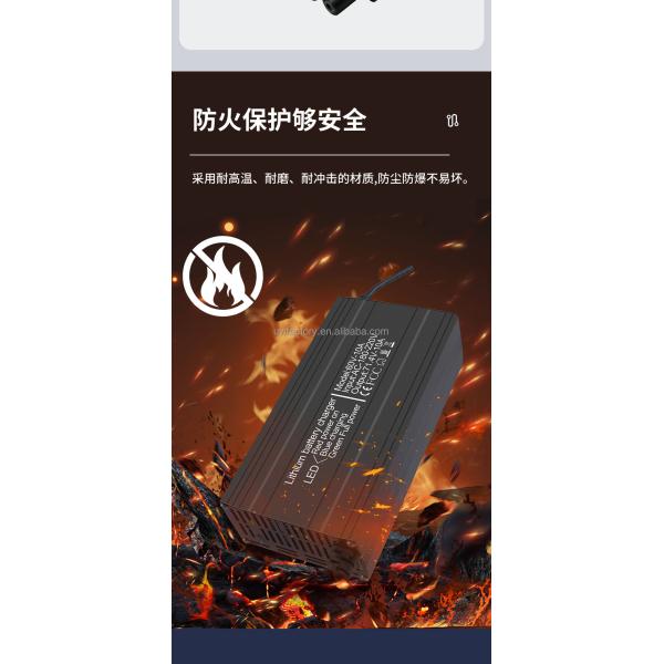 Multi-Protection Safety Protection E-Forklifts Lead Acid Battery Charger 60V25A/72V20A for Maintenance-Free/Filling Battery
