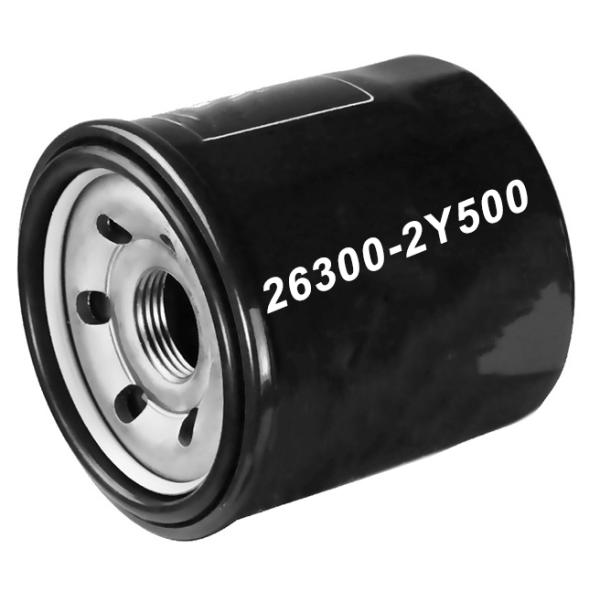 OE 26300-02501 For Hyundai 26300 2Y500 Metal And Filter Paper Material Oil Filter
