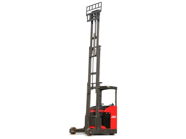 Warehouse Electric Reach Truck Forklift Lift Capacity 2 Ton Max Lift Height 12 M