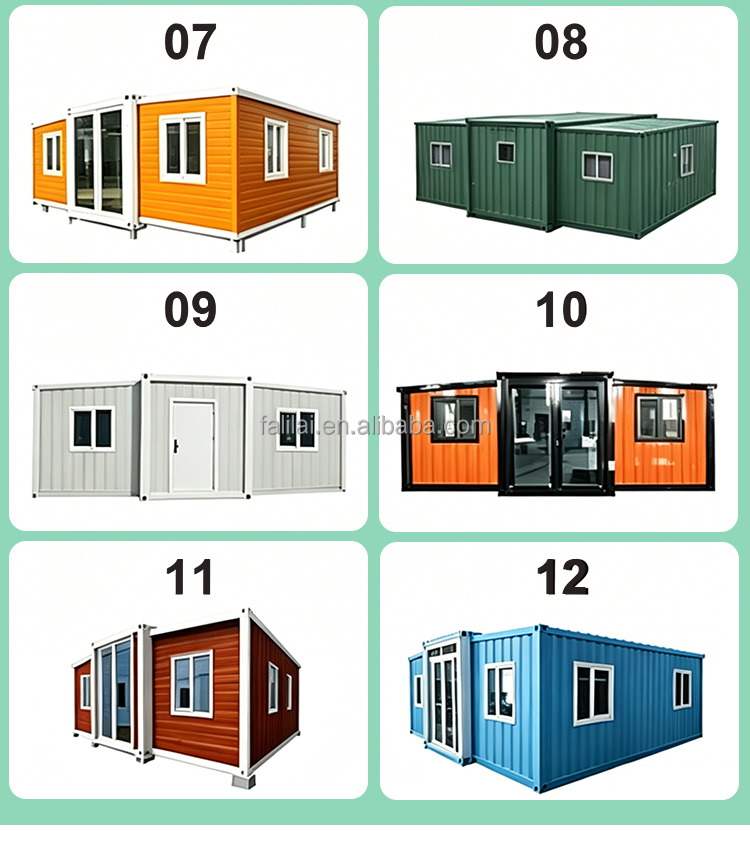 Insulated Modular 20Ft 40Ft Expandable Container House 2 3 4 Bedroom Luxury Portable Outdoor Mall Kitchen Home Sale