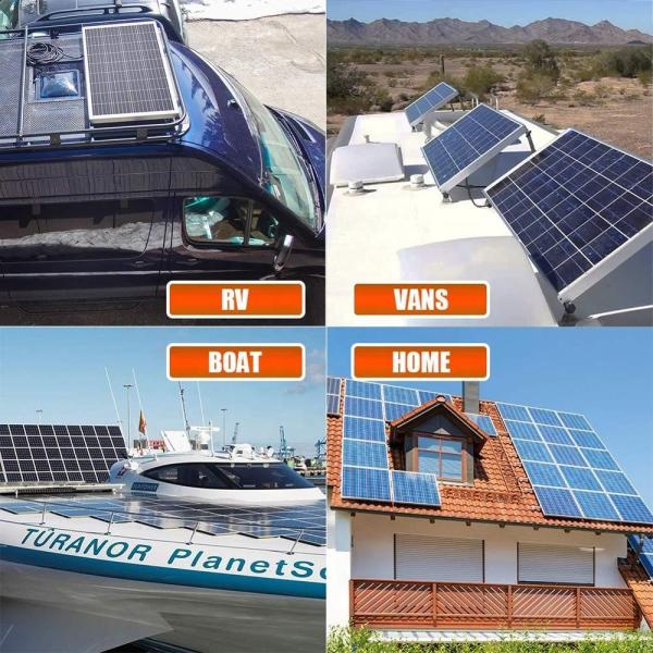 180W Monocrystalline Back Contact Solar Panel IBC Solar Cell For RV Marine