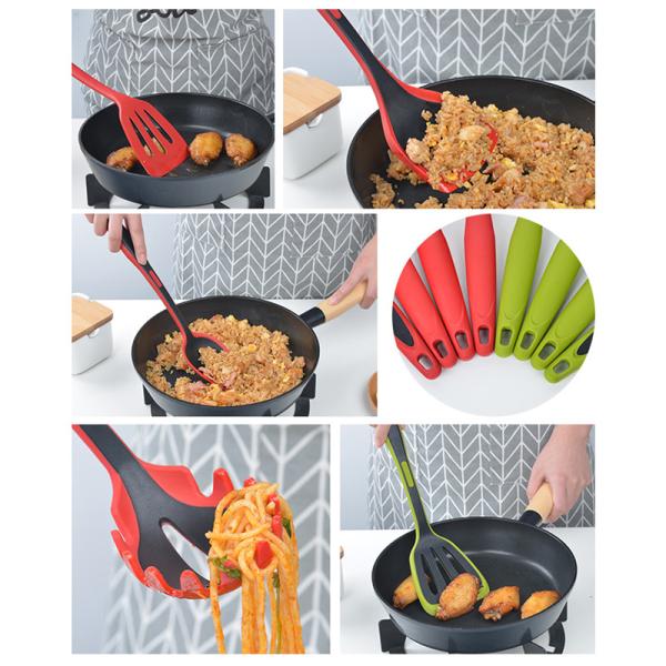 Grupo resistente ao calor do utensílio da cozinha do silicone de LFGB