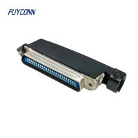 A NC 57 solda Pin Male Centronics 50 Pin Connector With Plastic Hood
