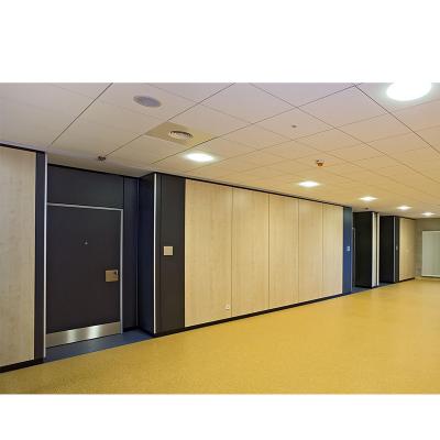 Parement de bureau en verre démontable, parement commercial en verre pour centre commercial