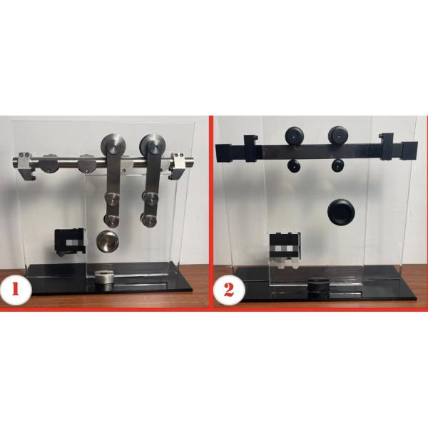 H Shaped Custom Shower Door Handles Shower Glass Door Pull Zinc Alloy ODM OEM