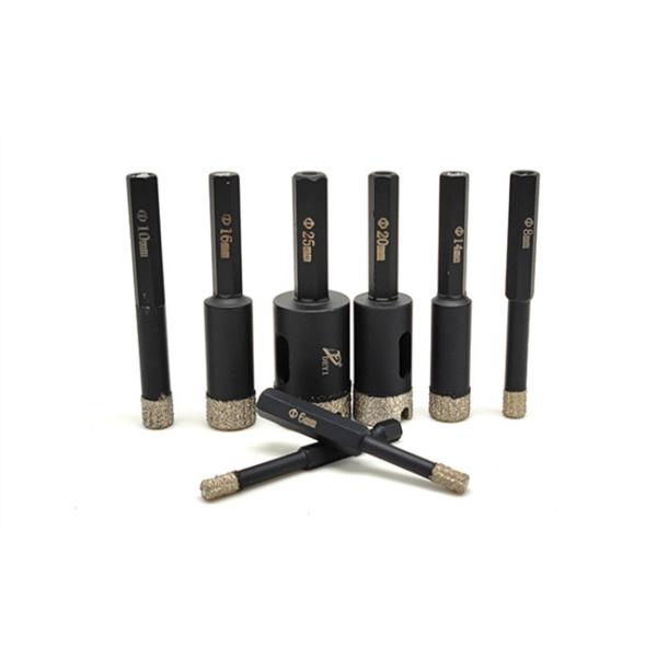 Black M14 10mm Ceramic Tile Diamond Drill Core Bit 67mm 80mm