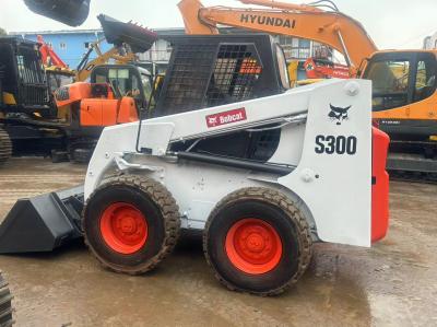 Bobcat S300 Mini Skid Steer Loader usado, Bobcat Skid Loader de segunda mão 1m3 60KW
