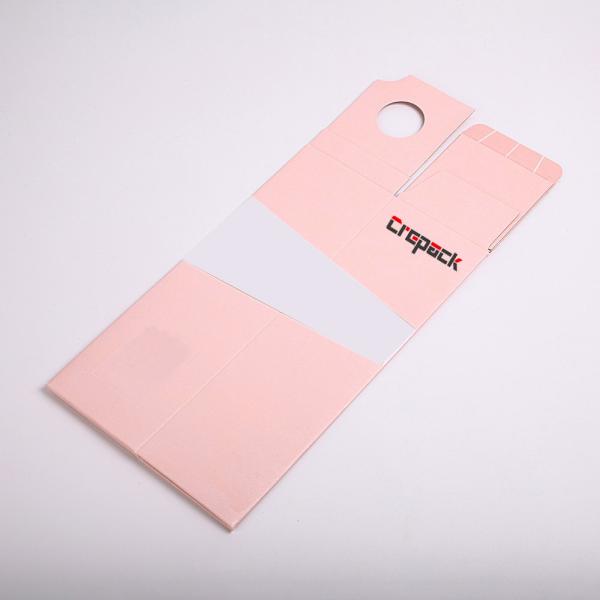 La bouteille simple rose parfument les boîtes de empaquetage cosmétiques avec l'insertion dentellent intérieur