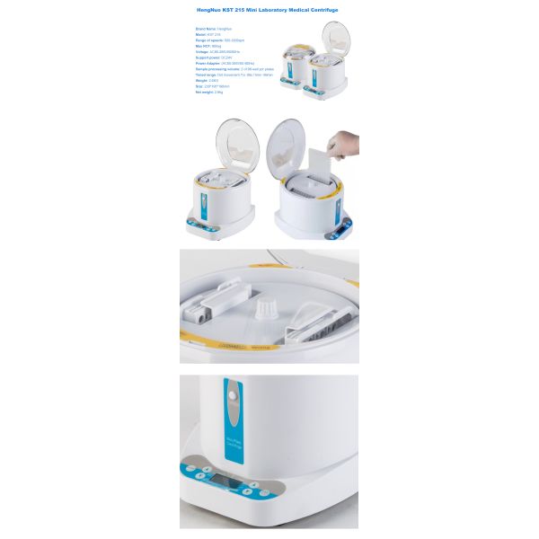 3000rpm PRP Centrifuge Machine OEM / ODM Compact Centrifuge 600xg RCF For Lab Blood Separation