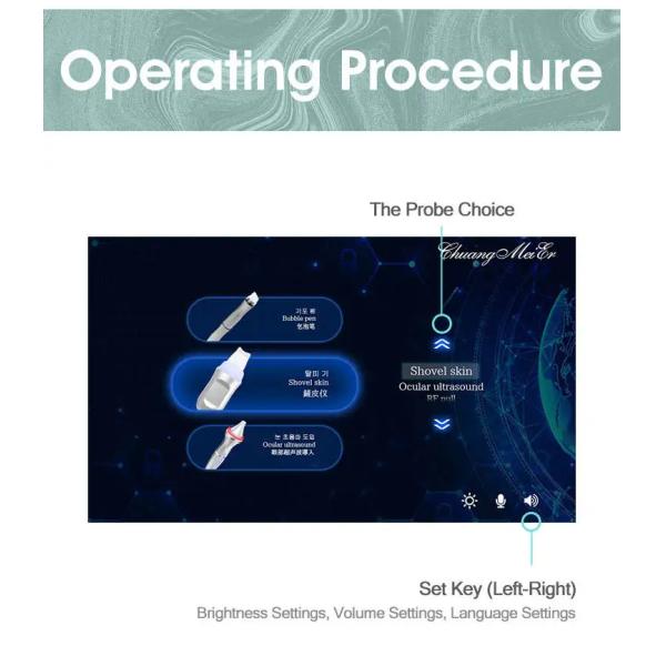 10-in-1 Multifunctional Facial Cleanser with Diamond Peeling Blackhead Removal Dermabrasion Skin Tightening and Whitenin