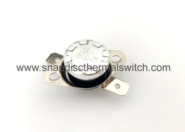 VDE Manual Reset Bimetallic Snap Disk Thermostat Switch For Electric Kettle