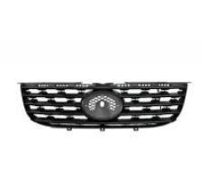 Easy Removal Custom Car Grill Covers Simple Clip On Installation Black Color