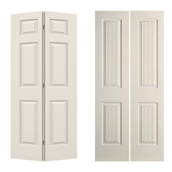 Custom Made Bedroom Wardrobe Doors Solid Color With 760*50*180CM Size