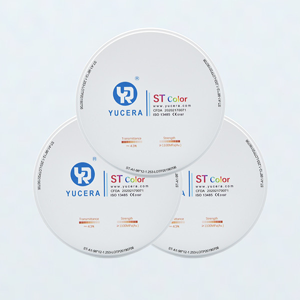 блок Zirconia ST 1100Mpa 1530C BL1 BL2 BL3 зубоврачебный для CAD CAM