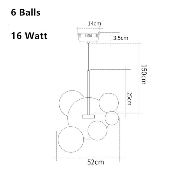 White glass unique glass Kitchen Bedroom pendant lights hanging lamp Fixtures (WH-GP-09)