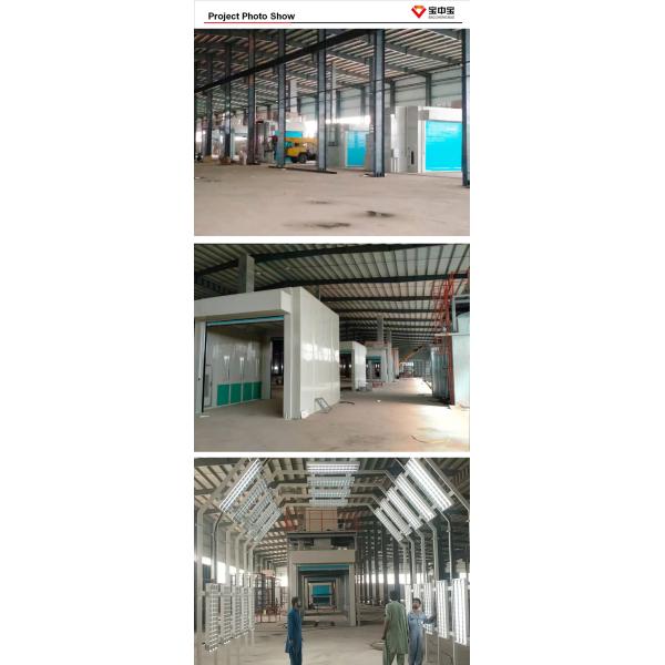 Truck Paint Booth For Refinish Bus Truck Spray Paint Booth For Trailers