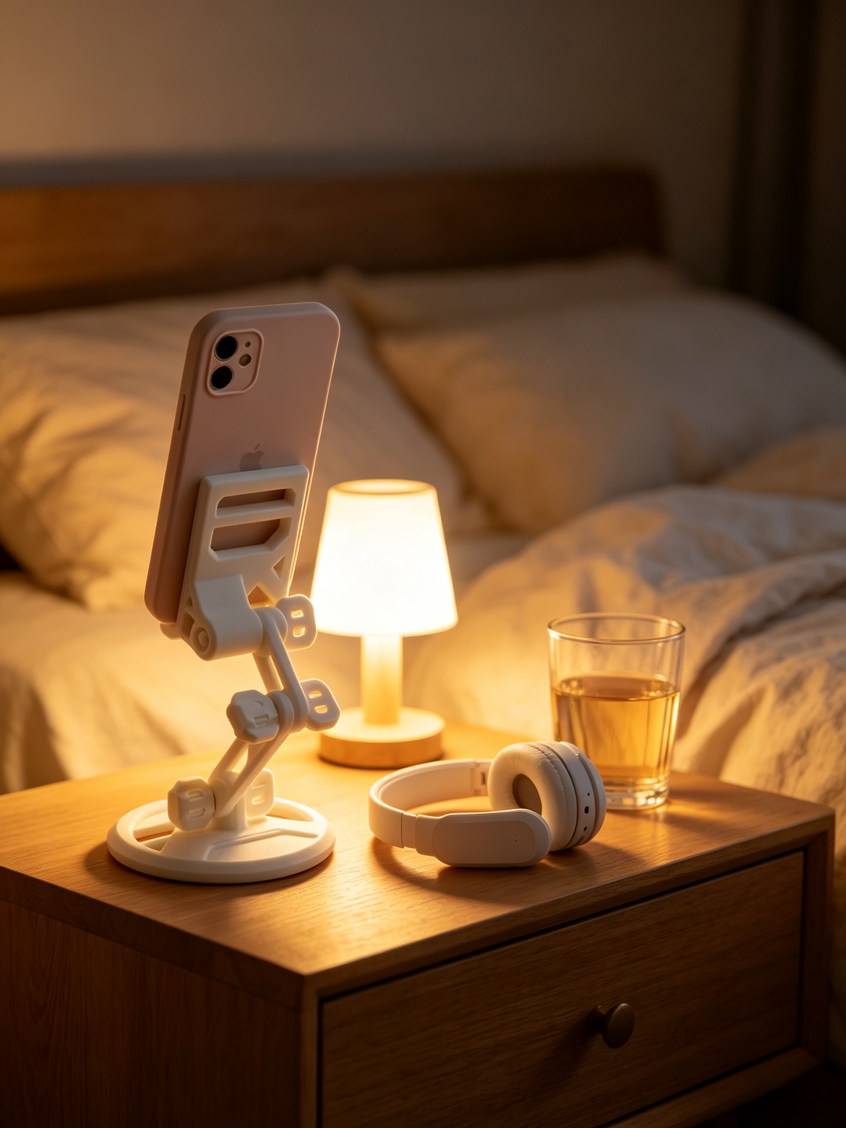 Height Adjustable  Digital 3D Printing Angle Adjustable Rotary Base Cell Phone Stand