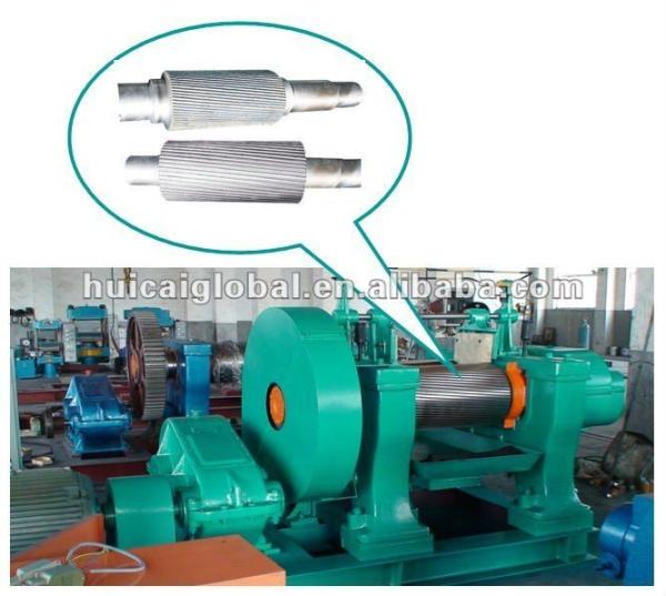 Rubber Cracker Mill Tire Shredder for Reclaimed Rubber Making in Manufacturing Plant