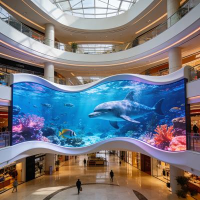 Creative LED Floor Display | Interactive Splicing for Immersive Retail Spaces