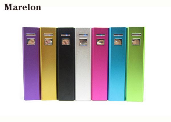 2600mah Rechargeable USB Power Bank / Portable Phone Charger For Promotional Gift