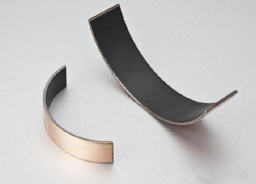 High Load Capacity Half Shell Bearings , Steel PTFE Composite Bushings