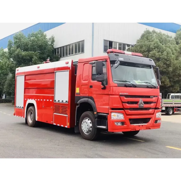 Sinotruk 10t Water Tank Fire Truck 4X2 Fire Truck Fire Truck Manufacturer New and Used Global Sales