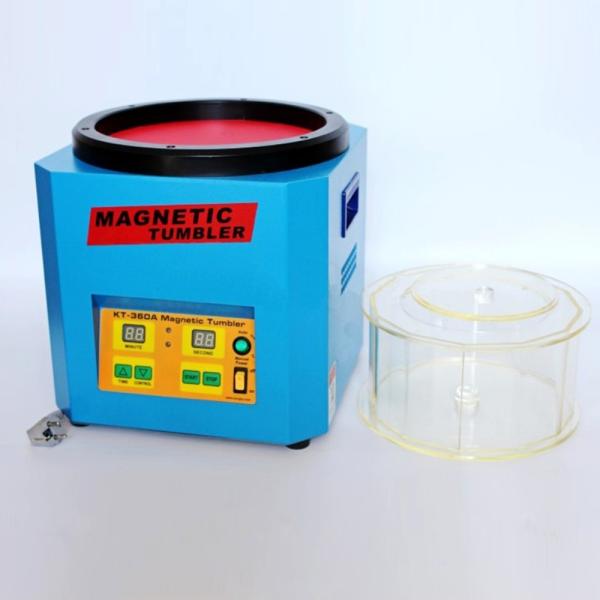 pulidor magnético de la joyería de la capacidad de la máquina pulidora 1300g de la joyería 750W