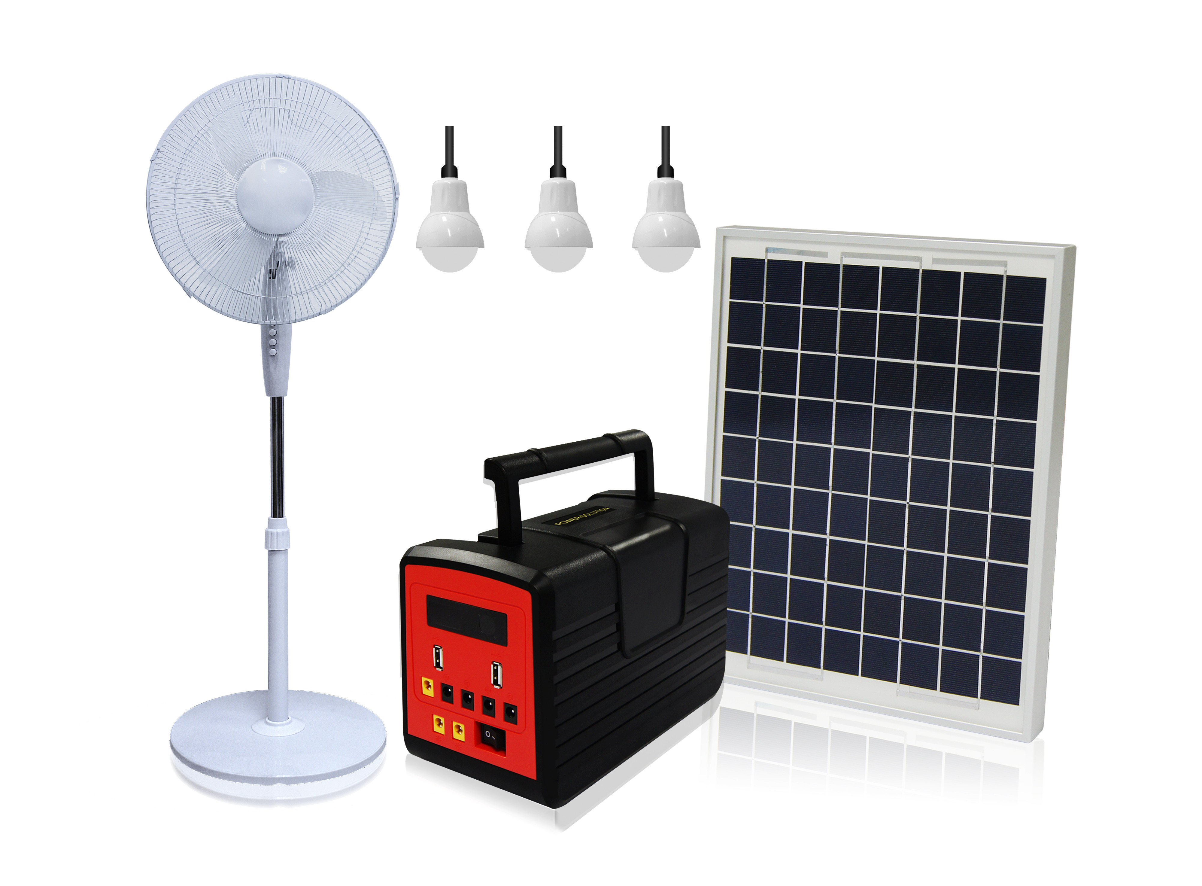 вентилятор солнечной энергии 10W 18V