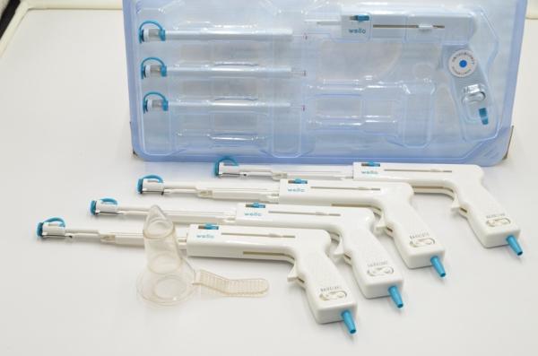 Rubber Tissue Selecting Therapy Stapler No Foreign Body Remain CE Approved