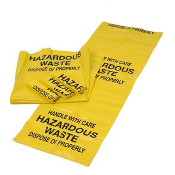 HDPE / LDPE Yellow Autoclavable Biohazard Bag Disposable For Medical Waste