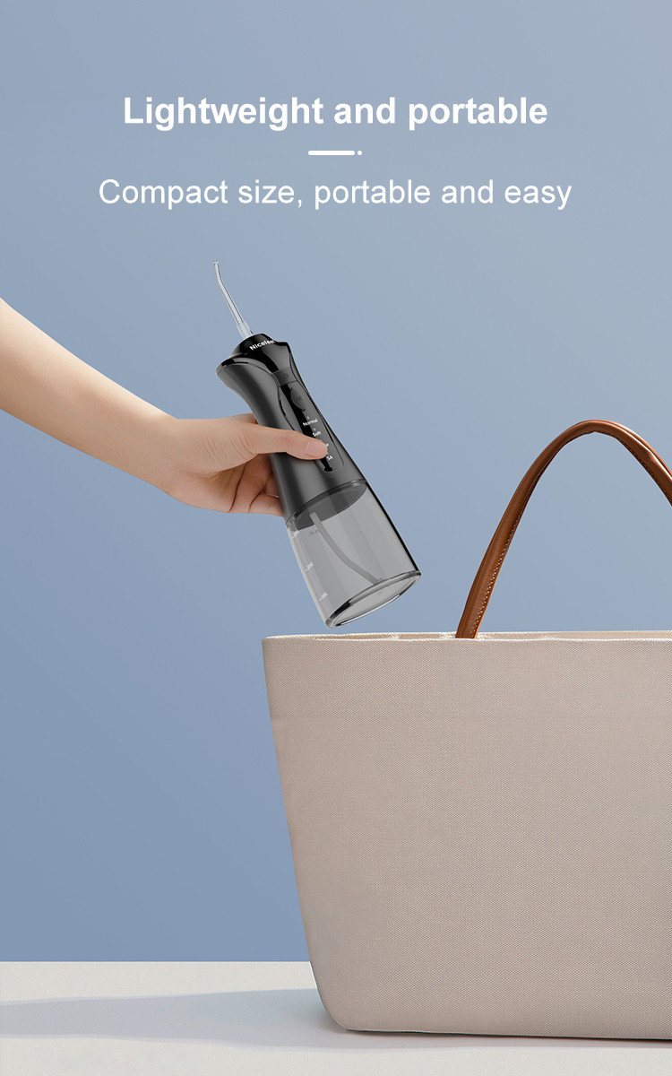 забота Irrigator бесшнуровой Nicefeel портативной машинки 300ml устная зубоврачебная с Nozzels