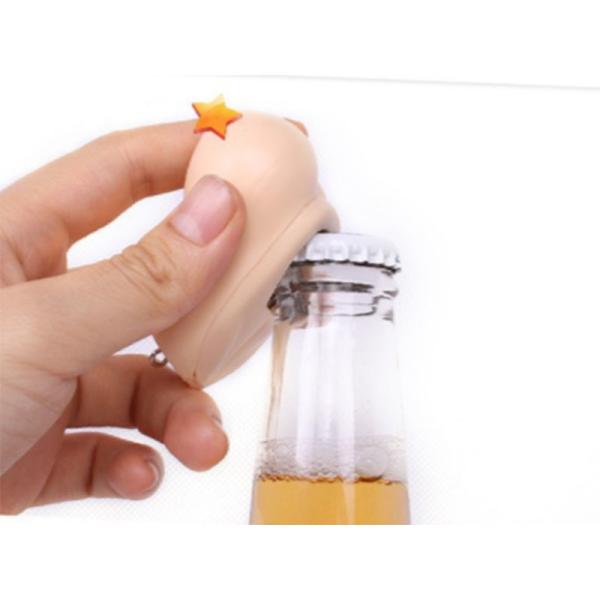 Cool Innovative Funny Breast Beer Bottle Opener Sexy Women Men Gift Key Ring