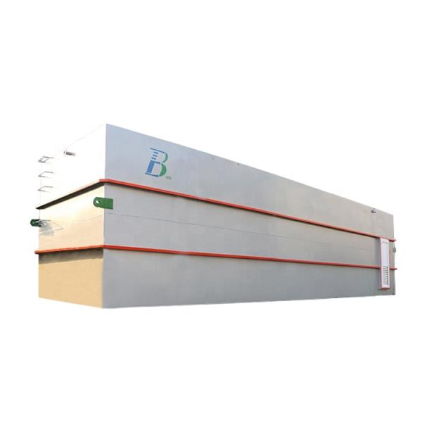 Видеосюжет Исходящая инспекция MBR Оборудование для очистки сточных вод с биологической обработкой