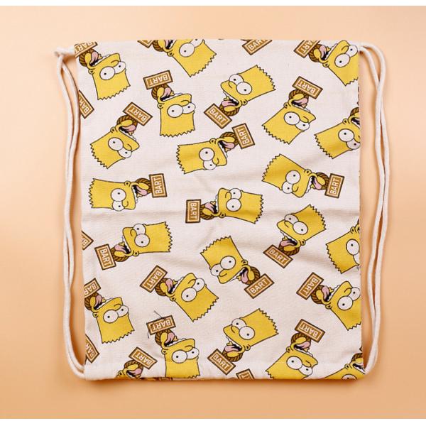 Fashion Cartoon 3D Digital Printed Drawstring Bag Travel Bag Gift Backpack Wholesale