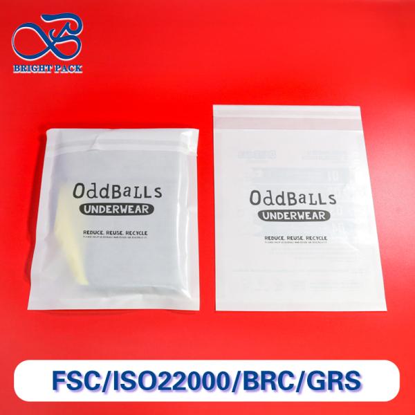 Custom Eco-friendly Biodegradable White Glassine Paper Bags Wholesale