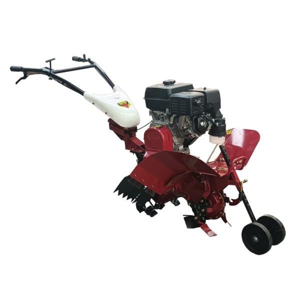 Farm Garden Ditching Power Tiller Mini Cultivator  Latest Design Four Wheels