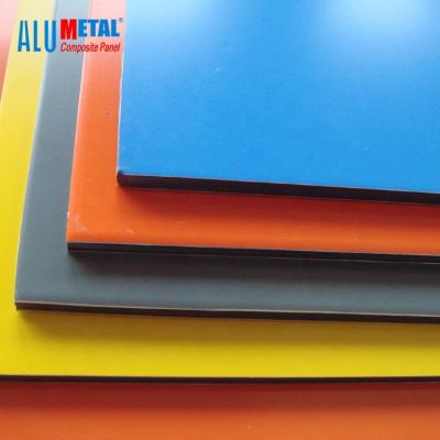 espectro composto de alumínio 1250mm plástico AA3003 dos painéis do material de folha de 4mm