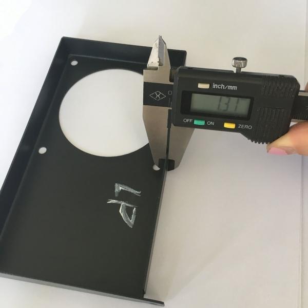 Anodized Sheet Metal Fabrication Laser Cutting Welding Bending Production Services