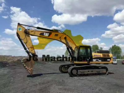 Tamanho de 36 toneladas da sapata do equipamento de construção 600mm da máquina escavadora do gato 336D da segunda mão/gato
