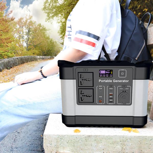 200-240V 1000W Solar Generator Battery Charger 300000mAh Outdoor Energy 1100wh