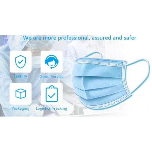 Adult Clinic BFE99% GBT Spunbond Surgical Face Mask