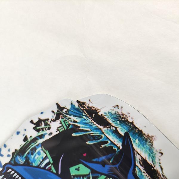 3.5г - замок застежка-молнии Мылар доказательства запаха 14г кладет в мешки съедобную конфету неправильной формы высечки сумки Мылар отрезка