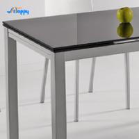 1700 mm de longueur Table en verre extensible facile à nettoyer pour usage domestique DT-914-110