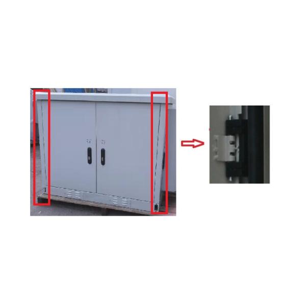 Стена шкафа телекоммуникаций Sunproof Rainproof на открытом воздухе установила приложение шкафа 19 дюймов