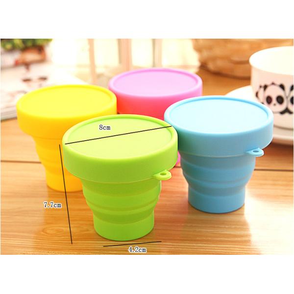 Silicone manufacturer Silicone Travel Accessories Silicone cup Foldable cup SC-002