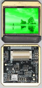 0.96 pulgadas Micro OLED basado en silicio Microdisplay peso ligero alta