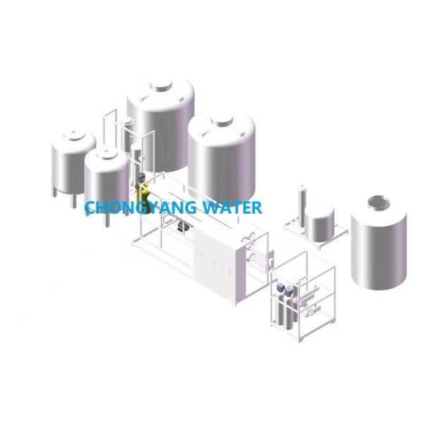 Échangeur de chaleur usine de traitement des effluents pharmaceutiques ultrapure UV Lamp Edi Ro